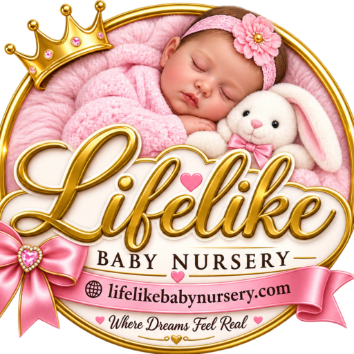 Premium silicone reborns baby logo