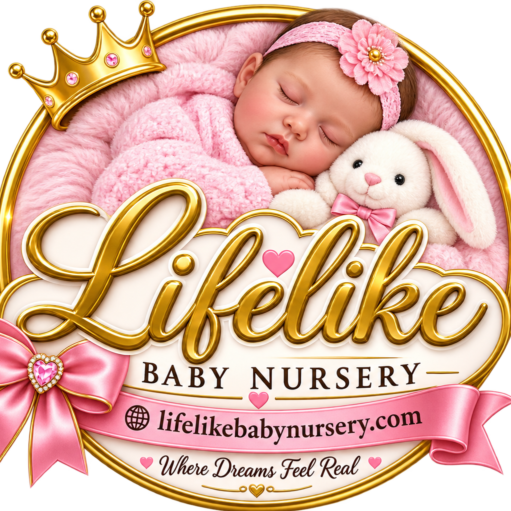 Premium silicone reborns baby logo